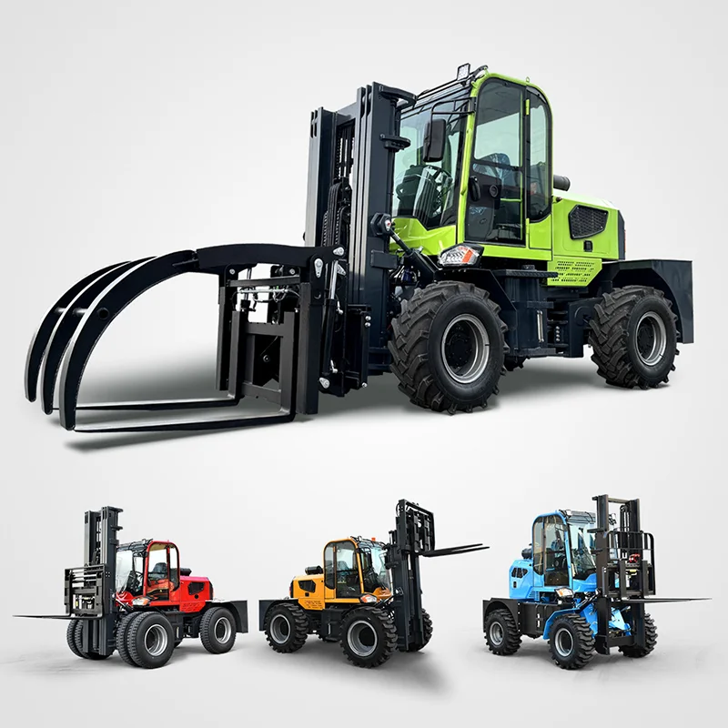 Four-wheel Drive Loading and Handling Stacking Integrated Forklift Lifting Multi-functional Fuel Handling Vehicle