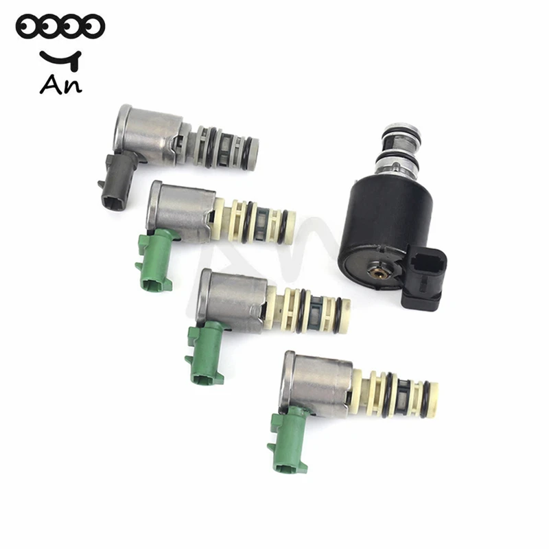 

5L40E Genuine Transmission Master Shift EPC TCC Lock Up Solenoids Control Valve Kit Set for Cadillac GM BMW Replacement