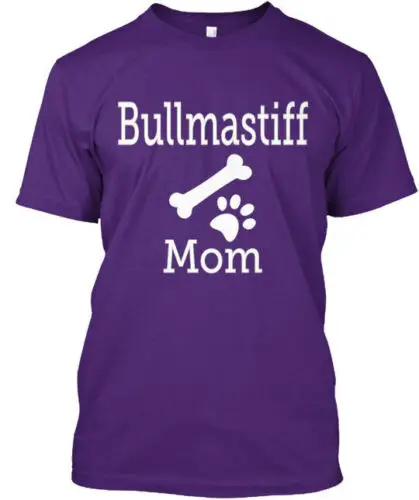 

Bullmastiff Mom - T-Shirt Made in the USA Size S to 5XL