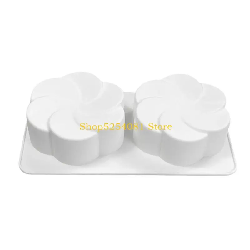 AXYC Silicone Flower Cookie Molds Flexible Flower Silicone Mousse Cake Molds For Easy Demolding And Effective Use