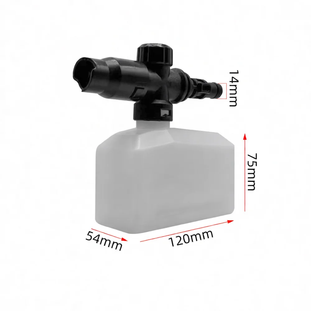 Car Wash Foam Cannon Portable Plastic Soap Sprayer For High Pressure Washer Attachment Cleaning Tool Vehicle Foam Generator
