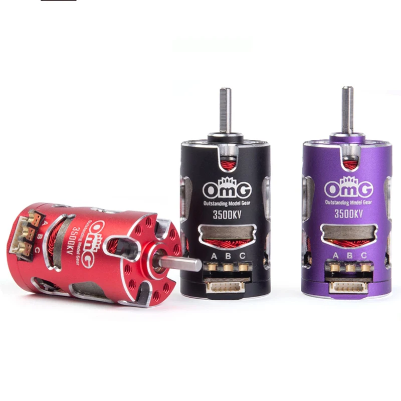 OMG  AURORA S2 3500KV  Sensory Brushless Motor  X-Power, Atomic RC, GLRacing Front and Rear Drive