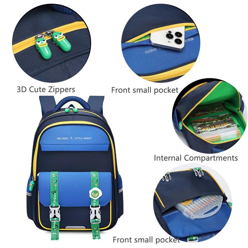 SUN EIGHT 2024 NEW Orthopedic Backpack Boy/Girl School Backpack 16inch Kids Backpacks 16inch（40.5cm)