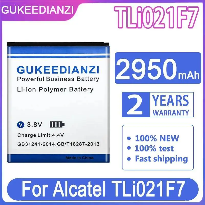 

Для Alcatel Tli021f7 аккумулятор мобильного телефона 2950 мАч хорошая низкотемпературная производительность