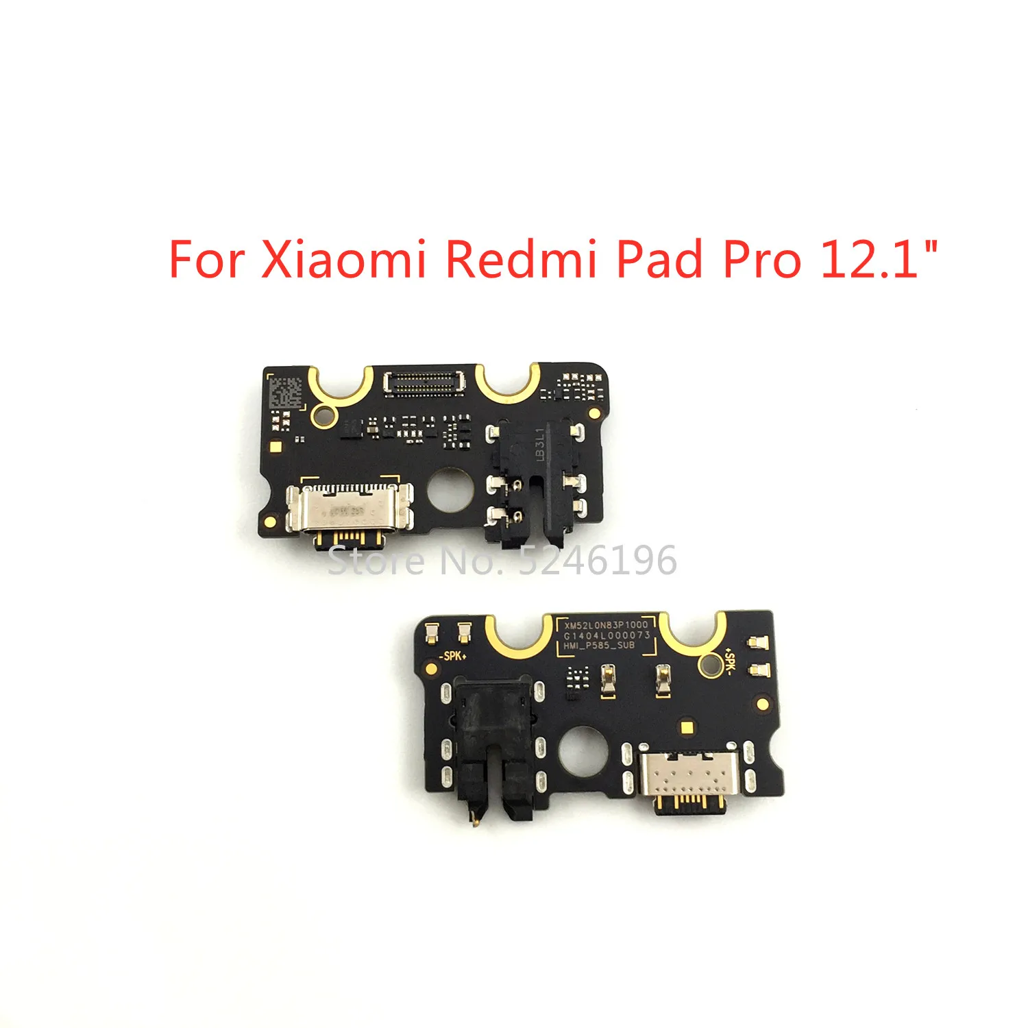 

1pcs USB Charging Port Base Connector For Xiaomi Redmi Pad Pro 12.1" For Xiaomi Redmi PadPro 12.1 Inches Replace Part.