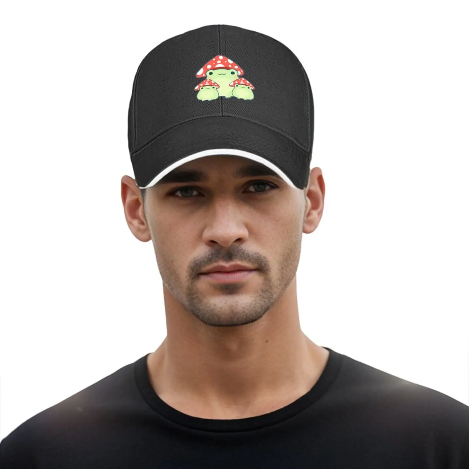 فطر الضفدع الأسرة قبعة بيسبول الشاطئ بحار قبعة للرجال قبعة جولف رجل قبعات فريدة المرأة القبعات للشمس الرجال