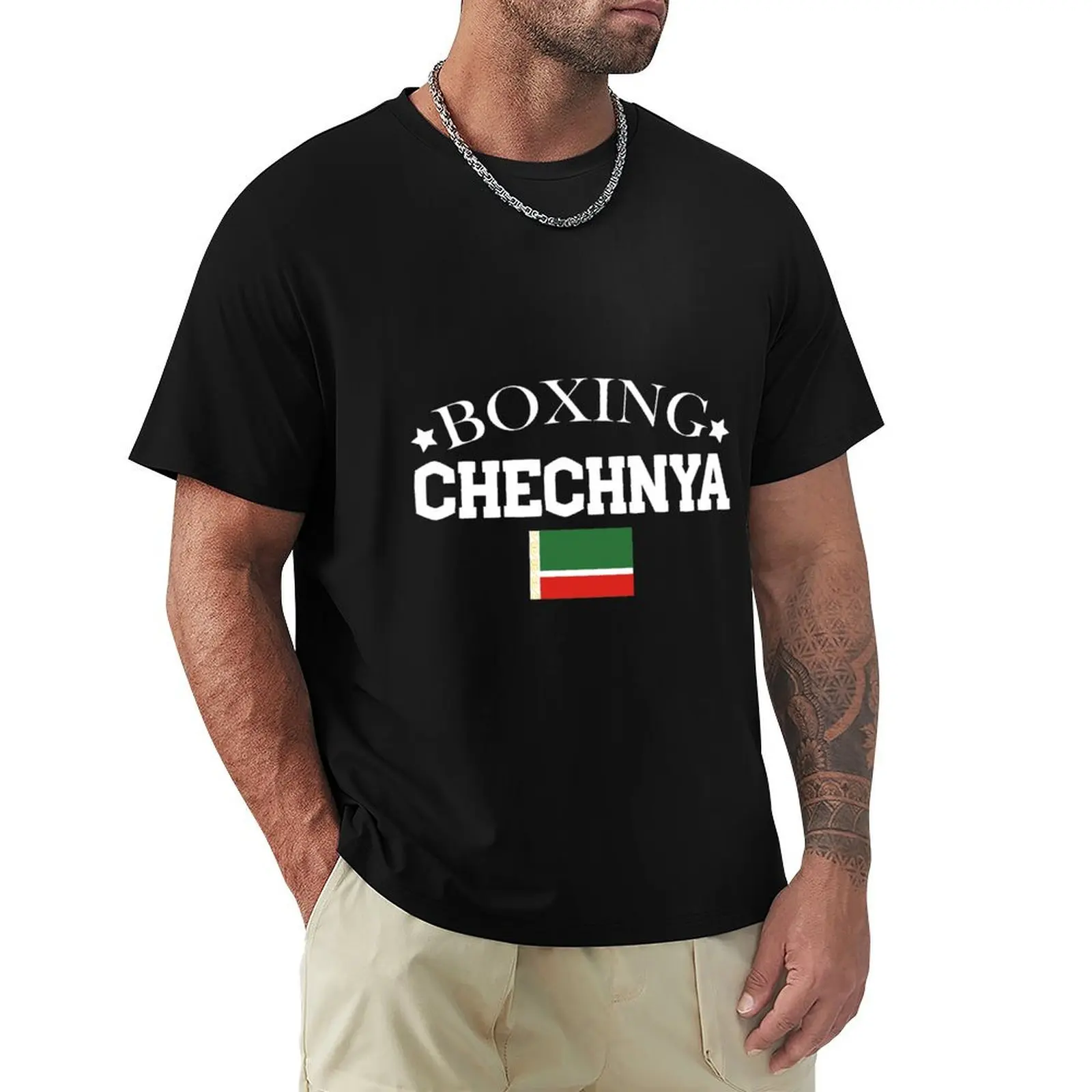 chechenien boxes Chechener professional boxer T-Shirt Breathable Lightweight Summer Top