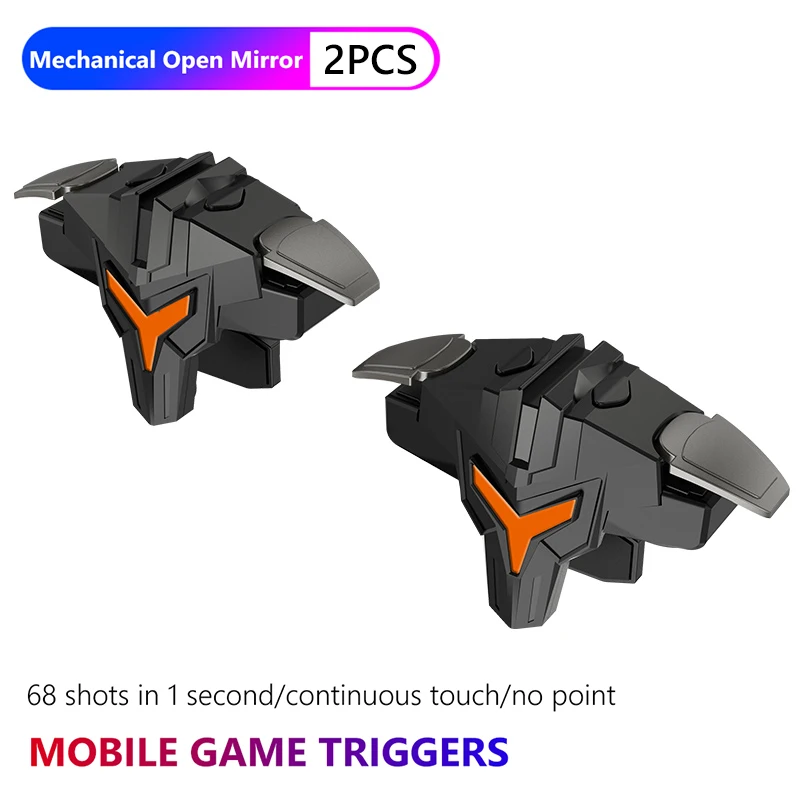 A1 Handy-Spiel Trigger für PUBG Telefon Gaming Controller Gamepad Joystick Ziel Schießen Löst 4 Finger für PUBG Handy