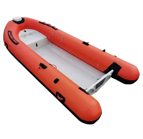 Semi-rigid Aluminum Double Hull 13ft RIB 390 Hypalon PVC Inflatable Boats for Sale