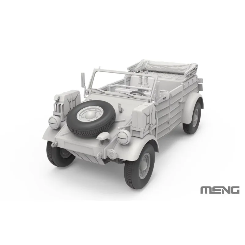 MENG VS-015 1/35 مقياس ألمانيا Pkw.K1 Kubelwagen نوع 82 شمال أفريقيا البلاستيك أطقم منمذجة #3