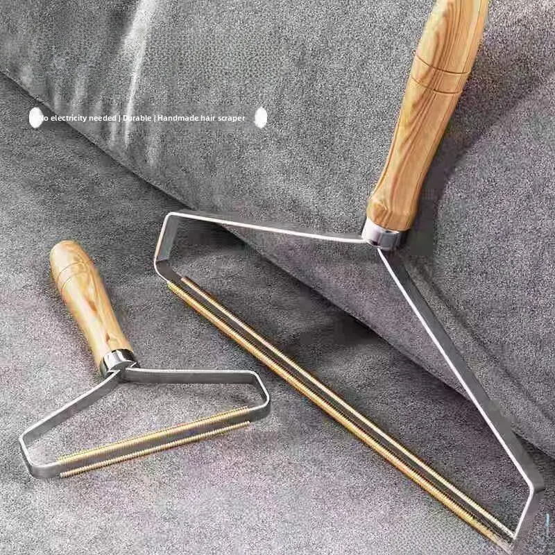 

Manual Hair Remover Roller Stiy Fur Cleaner for Coats Bed Fur Hair Removal Tool Metal Material Clothing Care Device