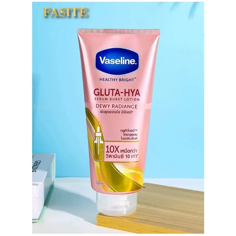 Vaseline Night Whitening Repair Body Lotion Moisturizing Glutathione Niacinamide Whitening Artifact Improves Dry Skin 330ml