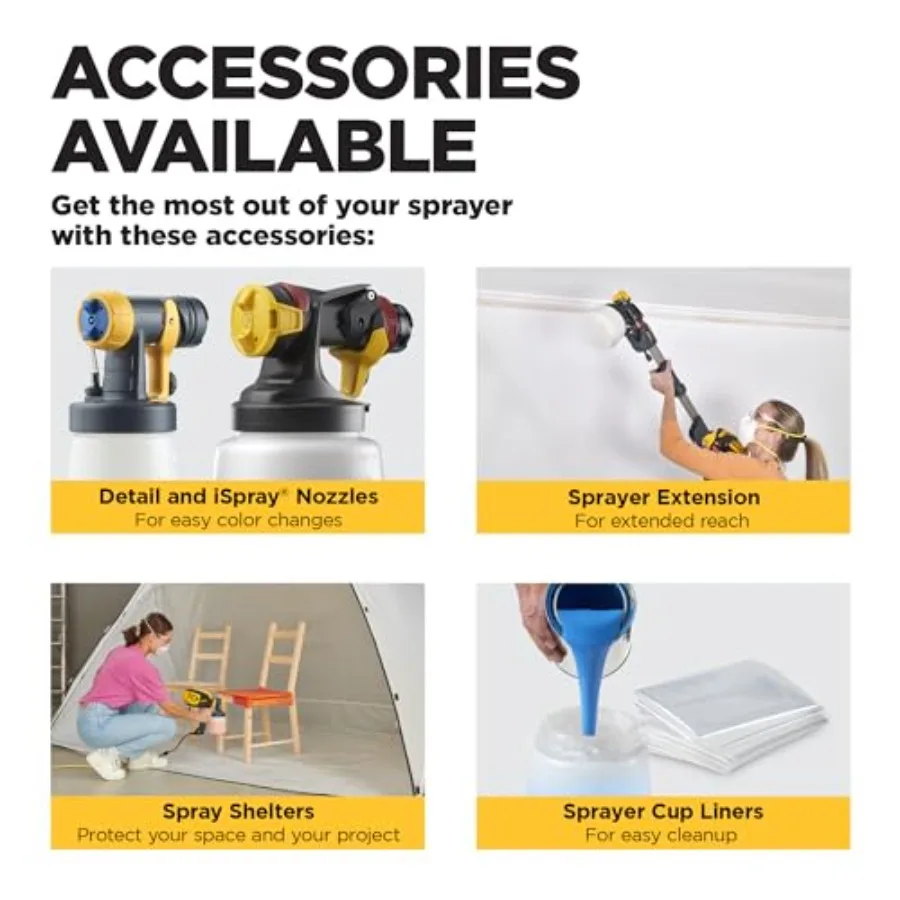 Spraytech 0518080 Control Spray Pulverizador de pintura HVLP con cable máximo 120 Vac 5 A 510 W 80 CFM 2,7 PSI 19 L D por 12 pulgadas H Multi