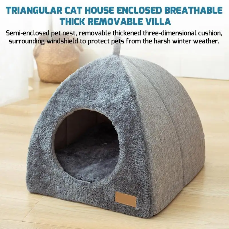 Pet Supplies Portable Outdoor Cat Bed With Removable Soft Mat Safe Pet House And Pet Shelter For Your Cats Or Small Dogs To Stay