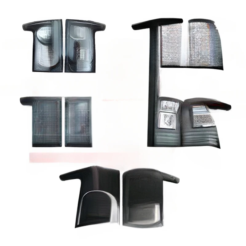 For Land Rover Range Rover Executive 02-21 Rear Tail Light Black Shine SVA Model LED  BrakeTurn Signal lights  Assembly