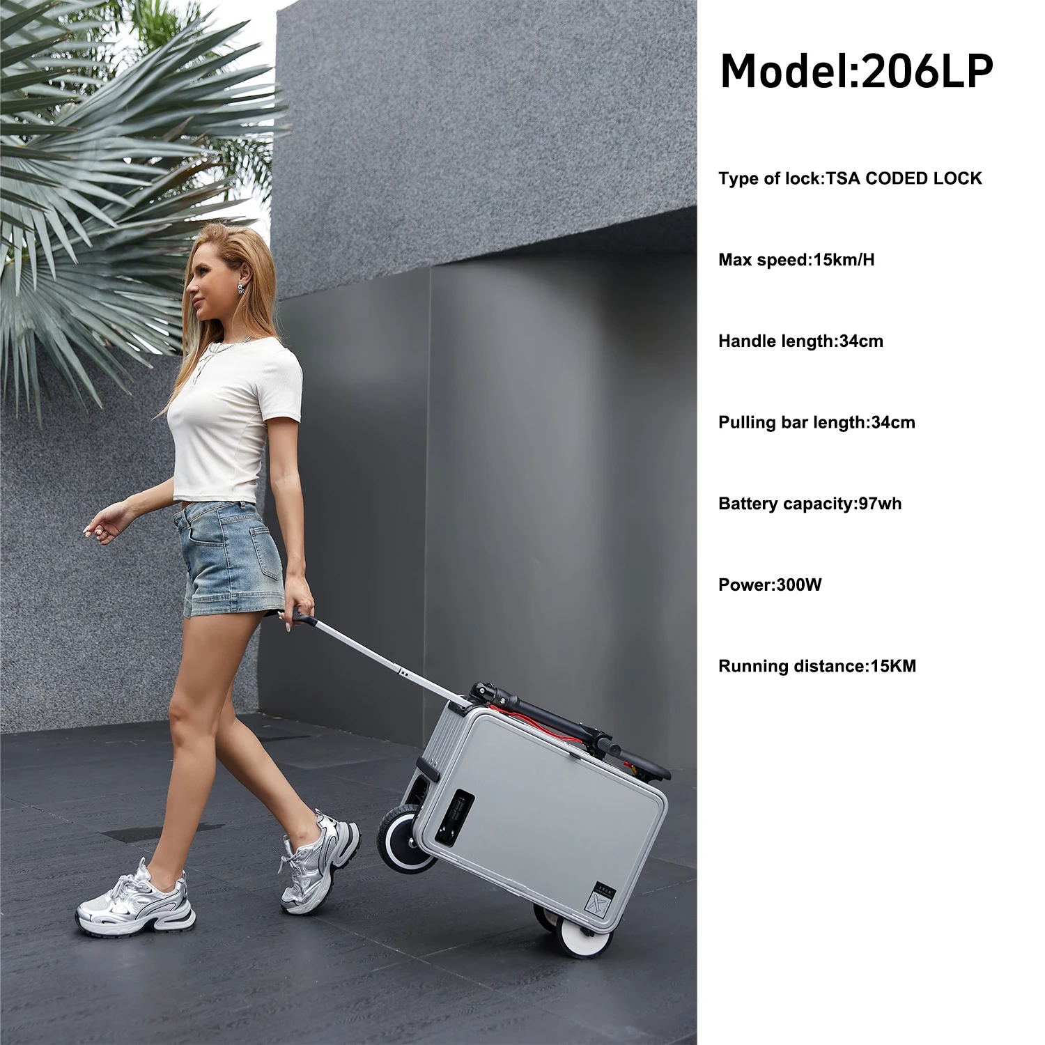 

Hot Sale Scooter Suitcase 20inch Scooter Electric Suitcase For Travel