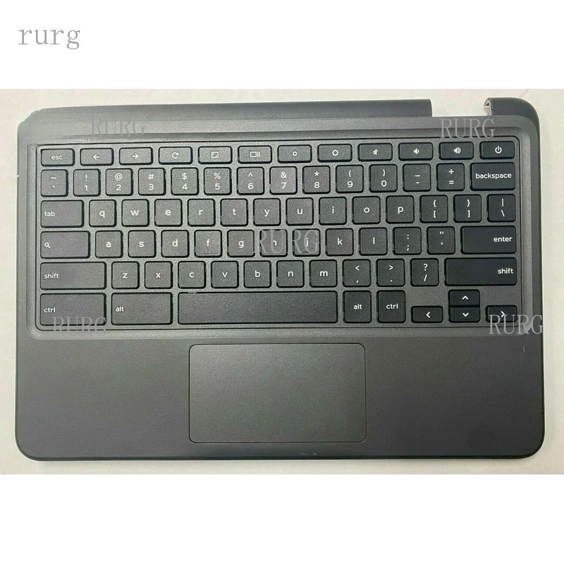 R+  New 0TK87M For Dell Chromebook 11 3100 Palmrest Upper Case + Keyboard + Touchpad