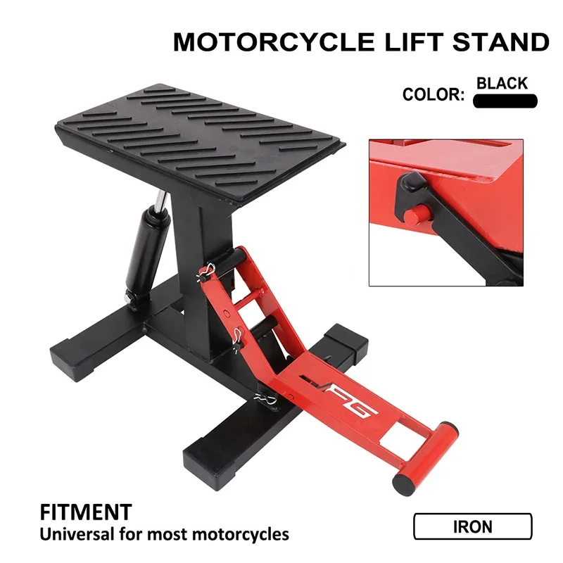 Off-road Motorcycle Repair Lift Platform Universal Repair Stool Repair Hydraulic Parking Stool Maintenance Lift Stool Star