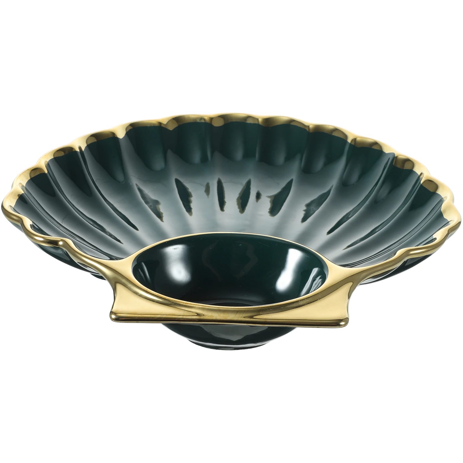 

1Pc Ceramic Dumpling Plate with Vinegar Dish Creative Snack Sushi Bowl Style Home Tableware New Dinner Set Wind Design