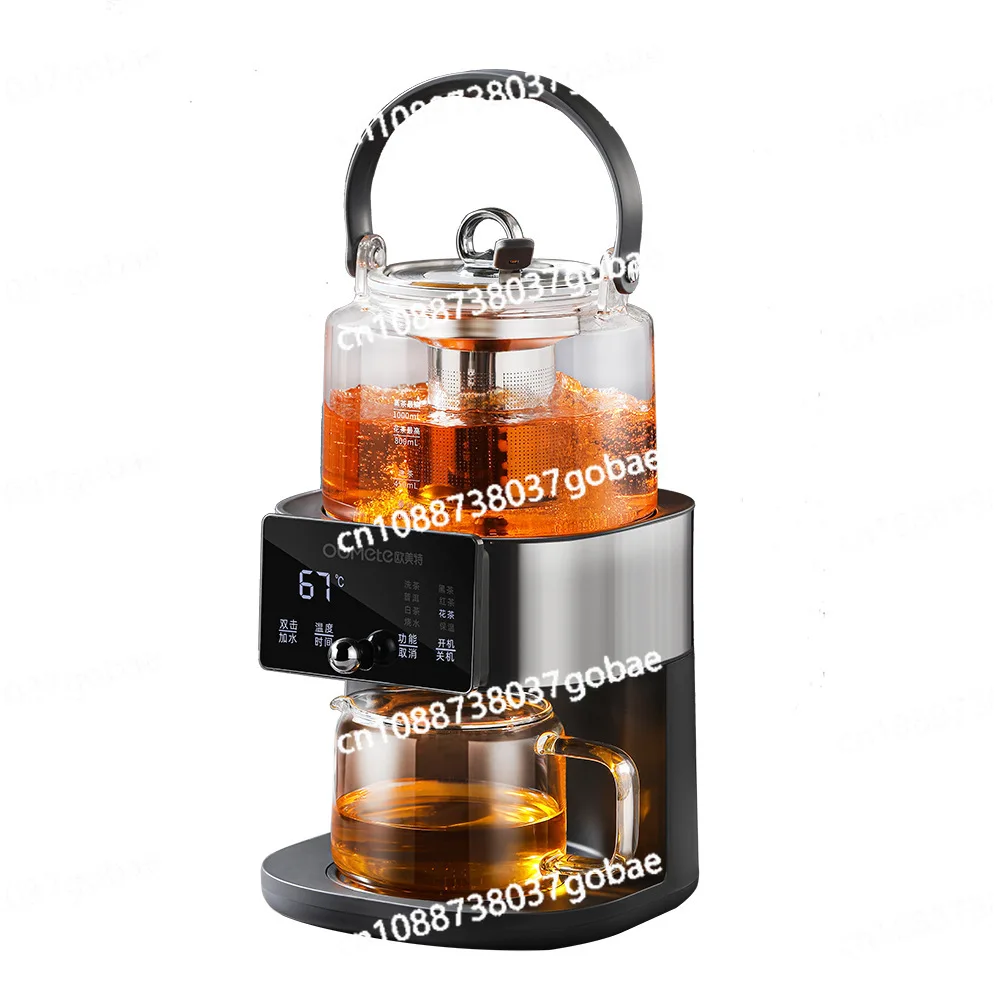 

Multifunctional household glass tea maker, automatic water coffee maker, heat-resistant glass tea maker