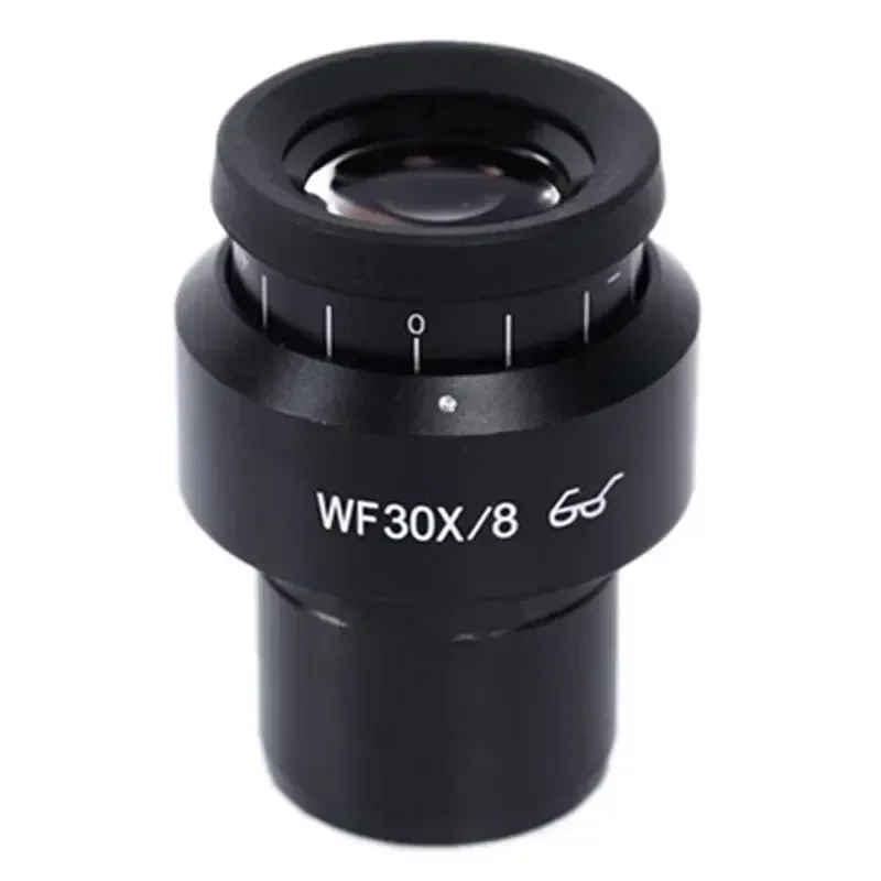 

One Piece 30x Wide Field 30mm Mounting Size High Eye Point Zoom Eyepiece for Stereo Microscope Tools TYE Microscopio Barlow Lens