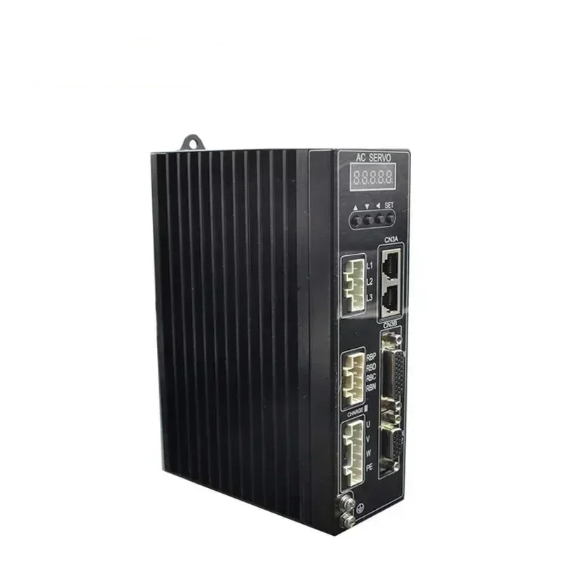 2026 جديد SZGH محرك سيرفو دعم MODBUS EtherCAT CANopen 2kw 7.7NM 23bit التشفير تماما محرك سيرفو يعمل بالتيار المتردد لسائق محرك التيار المتردد