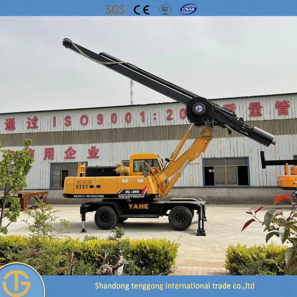 Yagong Heavy Industry Low MOQ Water Well Small Auger Pile Drilling Rig Hydraulic Drill Rigs for Factory Direct Sale