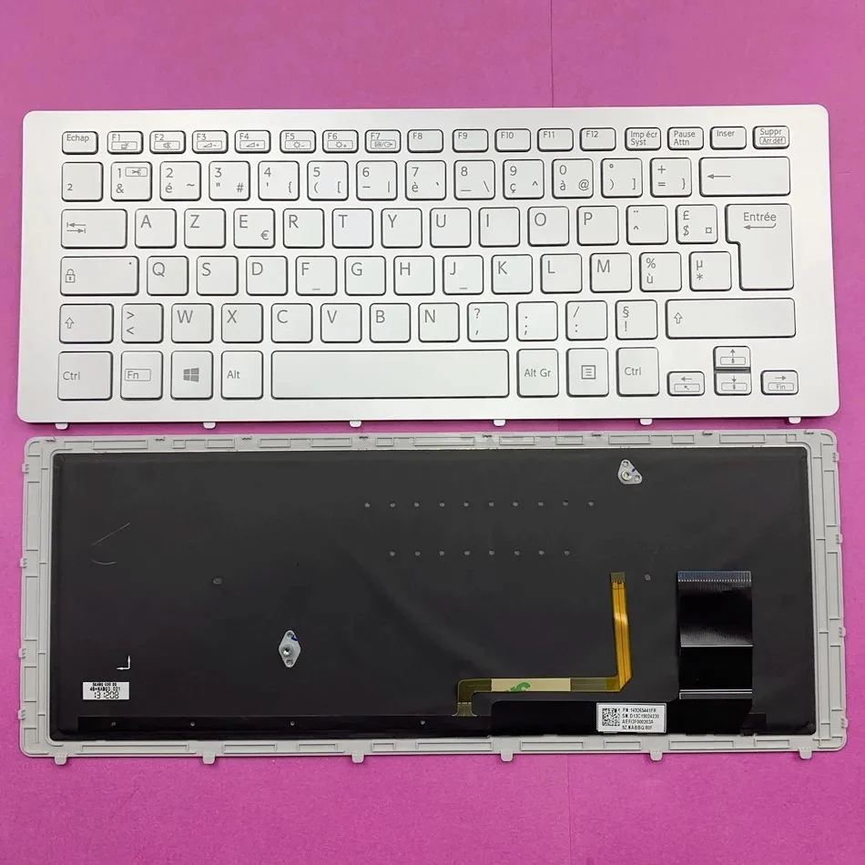 AZERTY FR French Keyboard For SONY SVF15N SVF15N100C SVF15N18SCB SVF15N18SCP SVF15N18SCS Series With Backlit NOTEBOOK