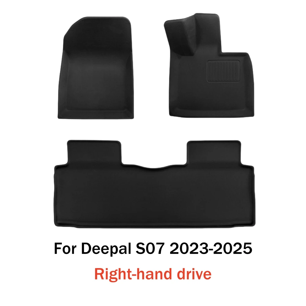 Für Changan Deepal S07 2023 2024 2025 Auto-Fußmatten 3D XPE Wasserdichte Bodenteppiche Kofferraummatte RHD Rechtslenker – Detail 7