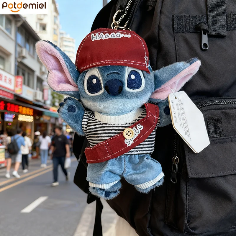 

Новый Дисней мультфильм аниме Лило и Стич плюшевые куклы рюкзак кулон брелок плюшевые игрушки высокого качества подарок на день рождения для друга