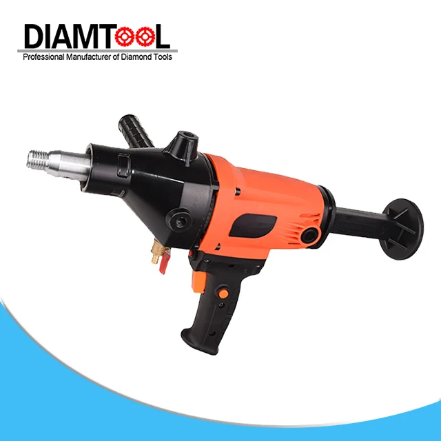 Portable Electric Diamond Core Drill Machine Handheld Design 220V Motor Pump Gearbox PLC Construction Industries New Condition