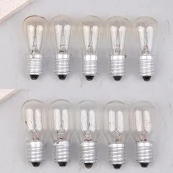 5 pz E14 lampada di sale lampadina a globo 10/15/20/25W 220V-230V lampadina a incandescenza frigorifero domestico forno lampadina sostituire lampadina