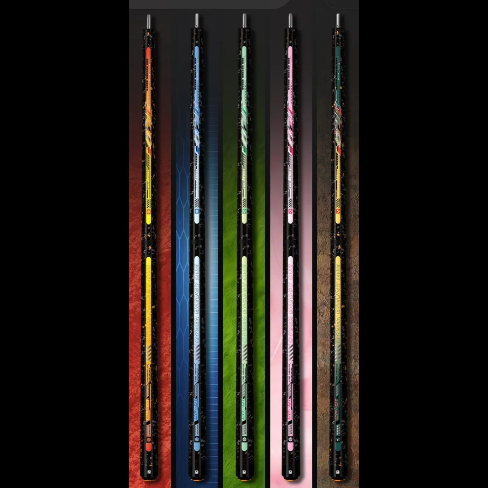 Little Monster 58In nuevo diseño taco de billar de salto de rotura de energía de carbono 12,9mm