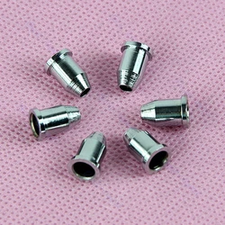 6 PCS Chrome Mounting Ferrules Bushing Set Guitar String