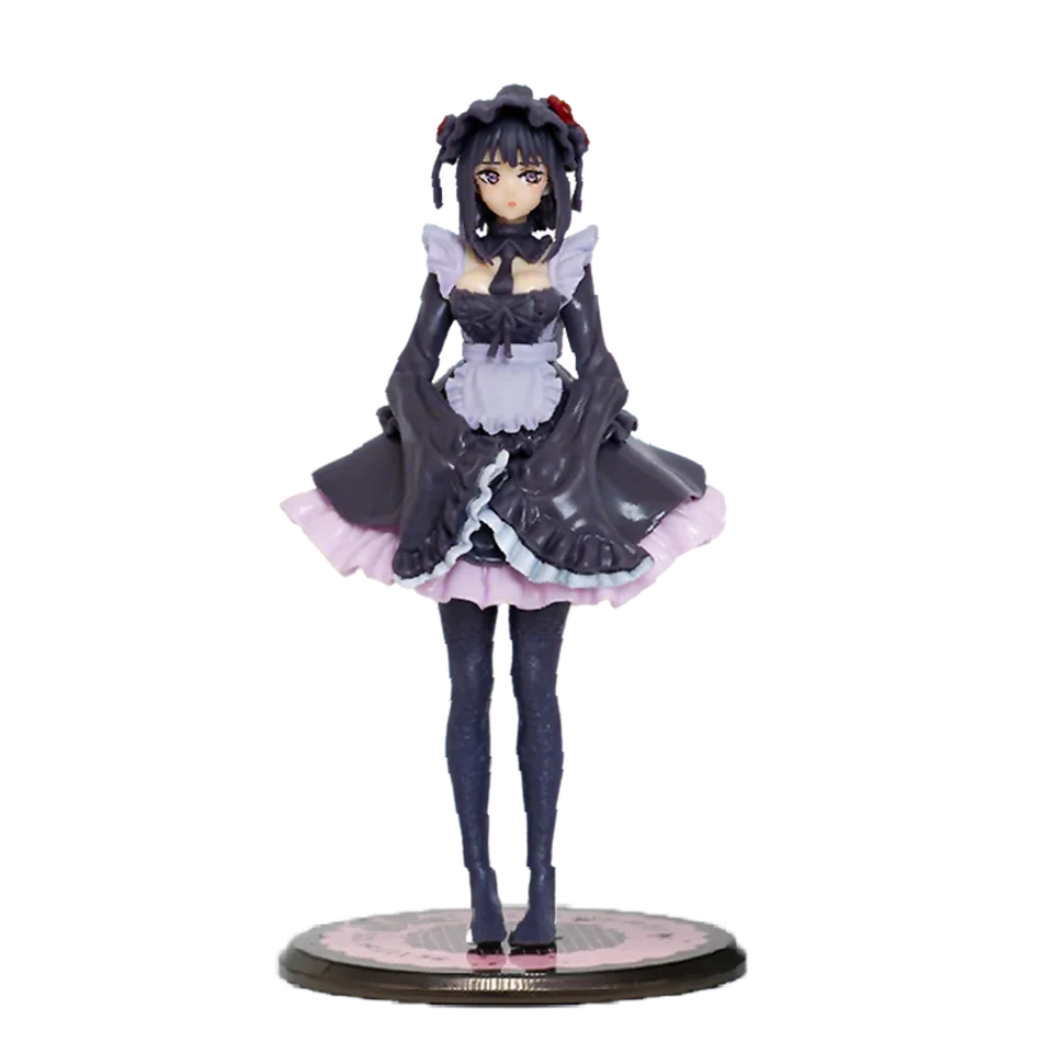 2 Arten My Dress-Up Darling Anime Figur Black Maid Outfit Kitagawa Marin Actionfigur Shizuku Kuroe Figurensammlung Modell
