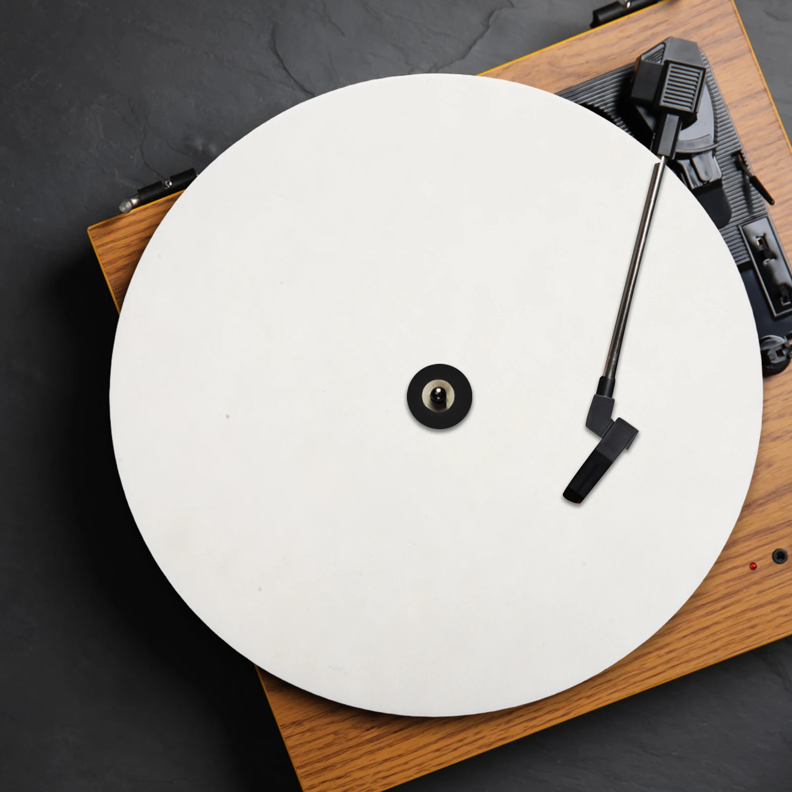 

Felt Record Turntable Slipmat Vinyl Pad Noise Felt Mat Reduction Stability Black Various Sizes CD Case Accessories