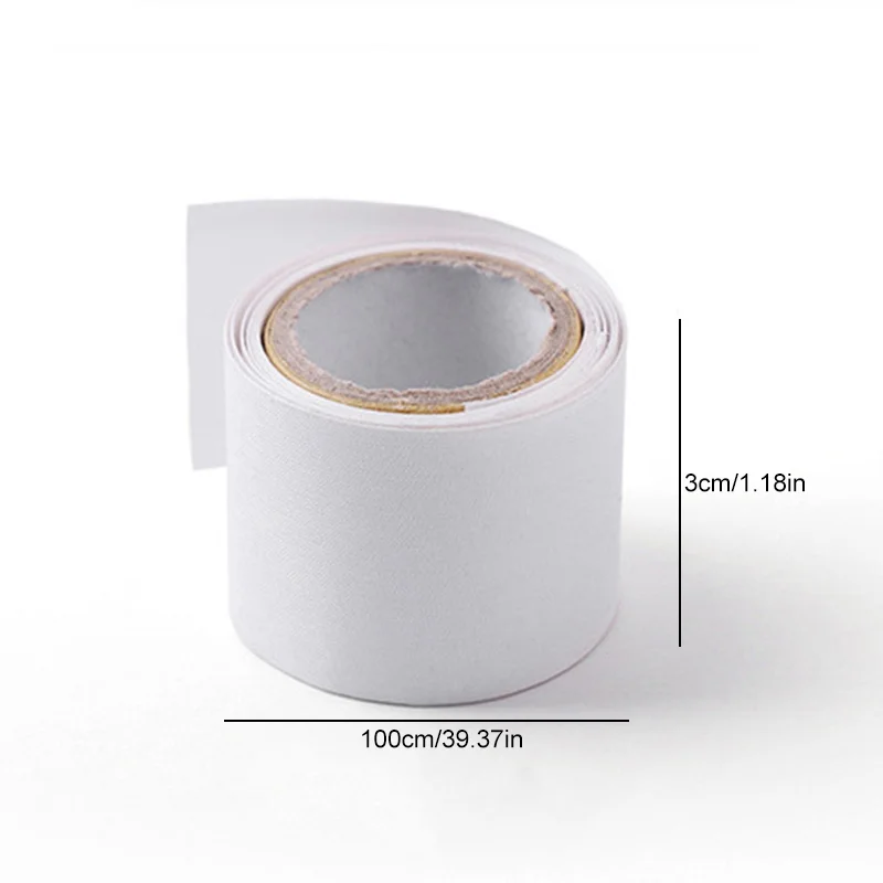 1 Roll Nail Repair Fiberglass Silk Wrap Self Adhesive Strong Protect Reinforce Extension White Sticker For Broken Manicure Tools image 4