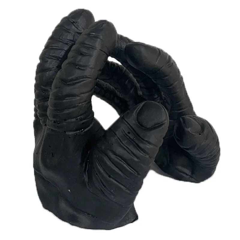 Kids Cosplay Gorilla Hand Gloves Children Monkey Latex Animal Costume Props Masque Halloween Wolf Claw Animal Props for Boys