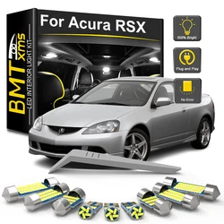 BMTxms 10Pcs LED Interior Light Bulb Kit For Acura RSX 2002 2003 2004 2005 2006 Car Reading Dome Trunk Lamp Canbus No Error