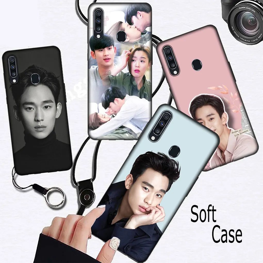 Kim Soo Hyun Soft Cover Case for Samsung Galaxy S21 S20 Fe S23 S22 Ultra S8 Plus A12 A13 A21S A71 S7 Phone Casing