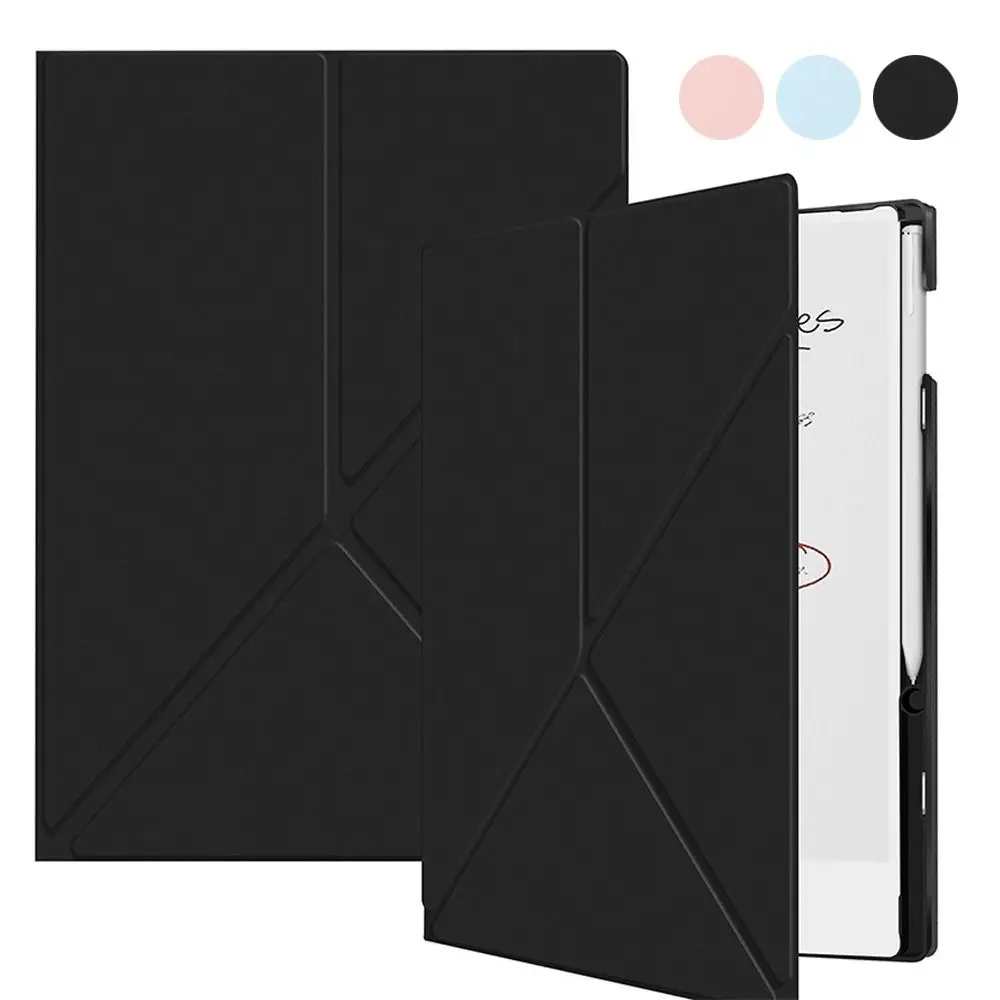 

Auto Sleep/Wake 11.8" Tablet Stand Case Foldable Wear Resistant Protective Shell Anti-fall Leather for reMarkable Paper Pro 2024