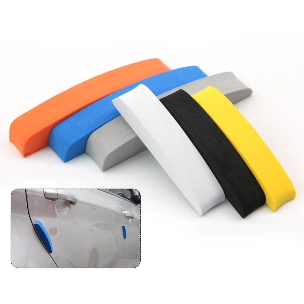 4Pcs Car Door Protector Guard Strip Scratch Protector Car Rubber Bumper Stickers Auto Door Edge Protection Car Decoration