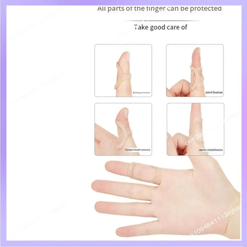 N83R B مجموعة جبيرة الأصابع جبيرة الإصبع، دعم وحماية لالتهاب المفاصل، مجموعة دعامة مثبت الإصبع مكونة من 3 قطع