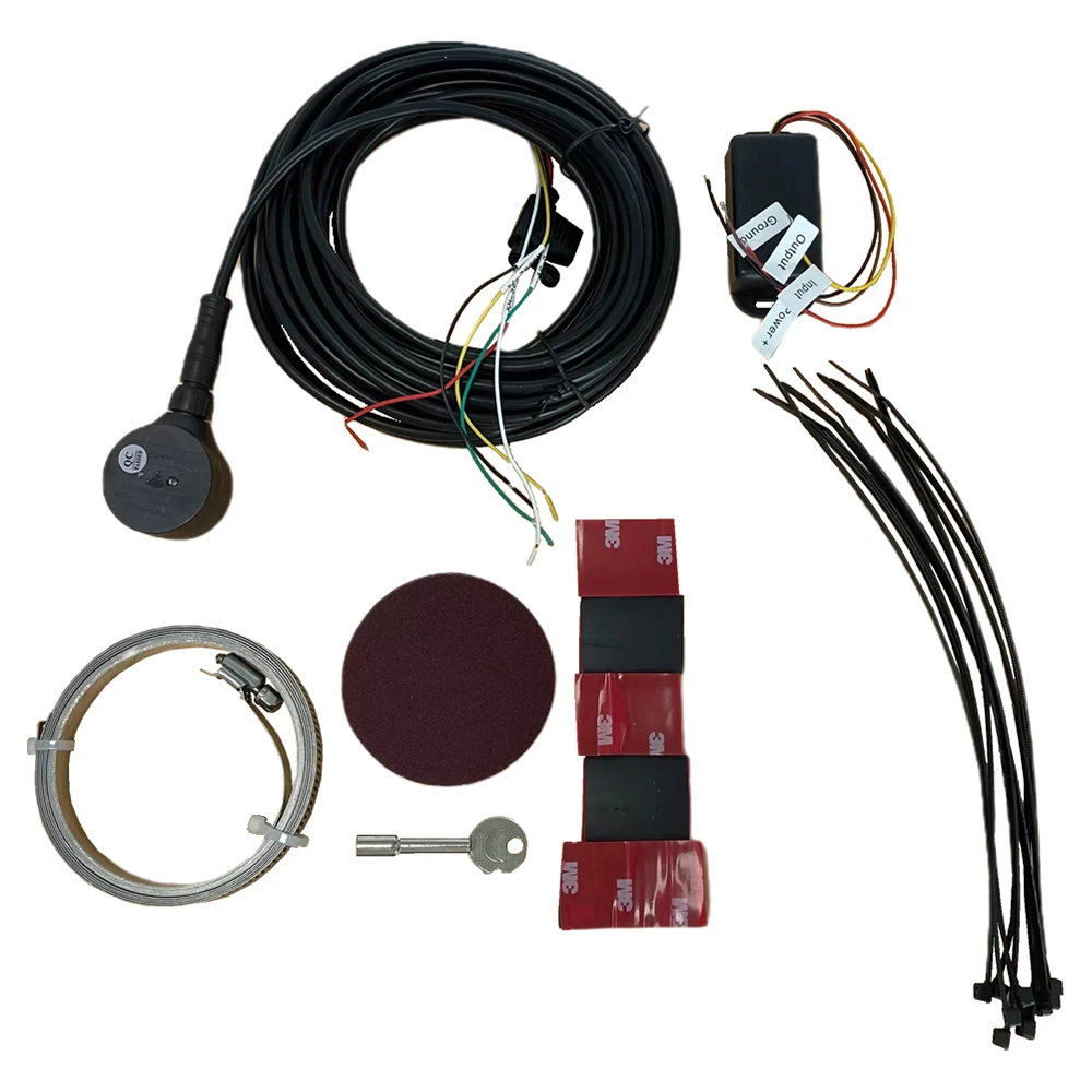 

Non-Contact Fuel Monitoring System Ultrasonic Fuel Level Sensor Fuel Level Gauge Ohm Gauge for Truck Car Diesel Level Detection