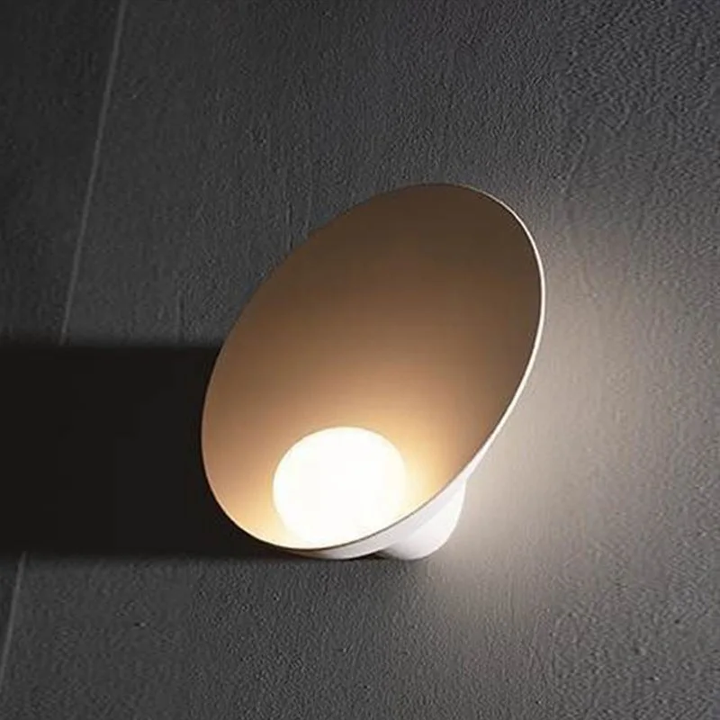 

Resin Wall Lamp Cream Style Homestay Bedroom Hallway Simple And Personalized Decoration Nordic Living Room Lamp
