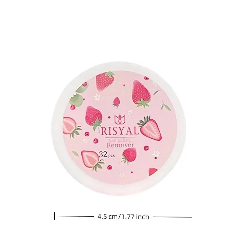 32 pz/scatola Forniture per la rimozione delle unghie usa e getta Naturale Sicuro Smalto per unghie Colla Rimozione Asciugamano Pezzo per unghie Strumenti per manicure