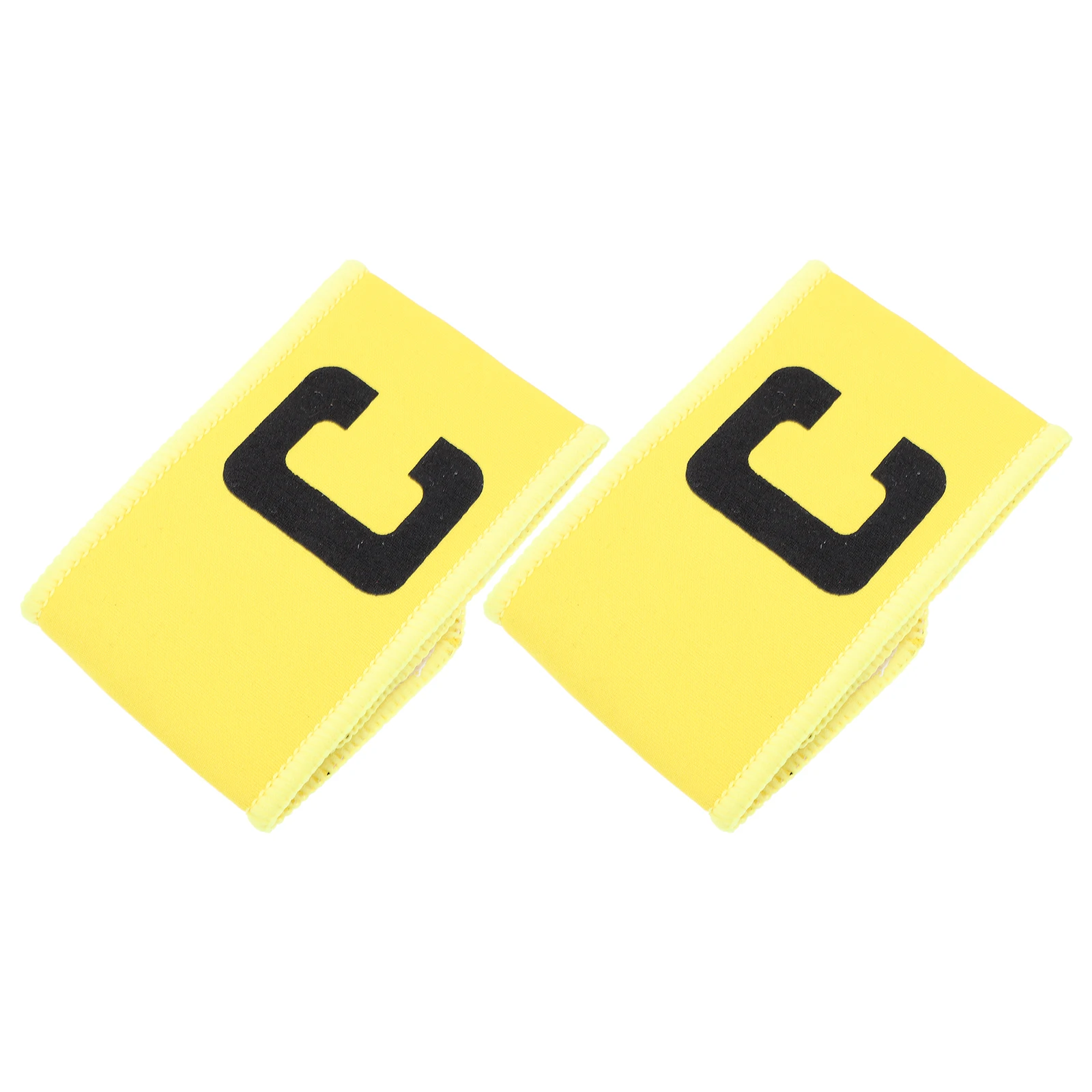 

2Pcs Captain Elastic Logo Band for Football Soccer Multi Soccer Accessory Sport Portable Accessory Team Activity