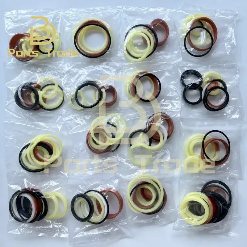For Heli Forklift Cylinder Oil Seal Repair Kit 1.5-3.5T Lift Horizontal Tilt Steering Cylinder Oil Seal