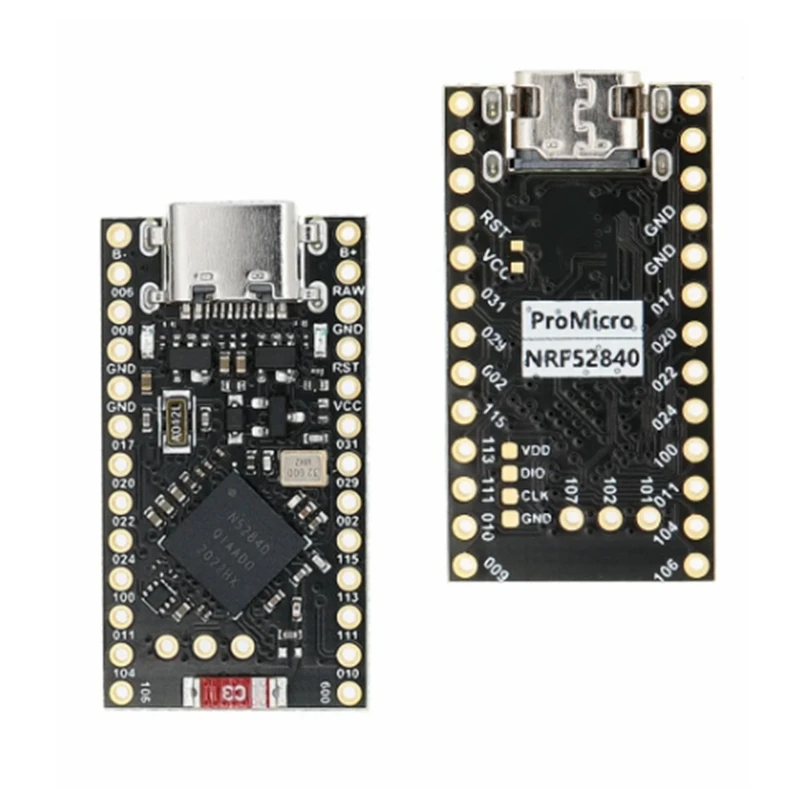 Placa de desarrollo NRF52840, Compatible con Nice!Nano V2.0, gestión de carga por Bluetooth Pro Micro NRF52840