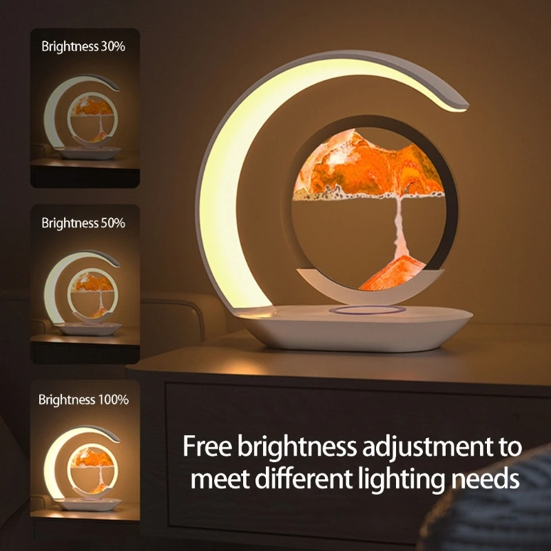 Dimmable Bedlight Radio Device Highlighting Sand Sculpture Display Modifiable Brightness for Organ Of Sight Comfort high quality